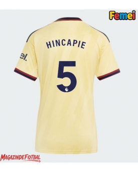 Arsenal Piero Hincapie #5 Tricou Fotbal Replică 2026-27 Femei Treilea Arsenal Piero Hincapie #5 Tricou Fotbal Replică 2026-27 Femei Treilea